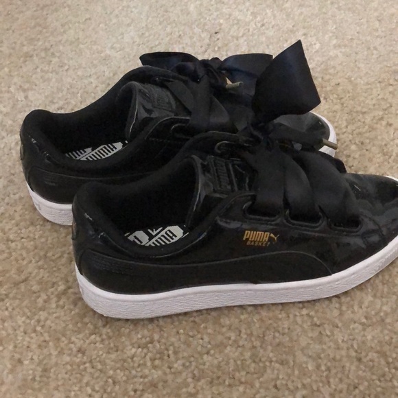 Barely Worn Puma Basket Sneakers - Picture 1 of 5